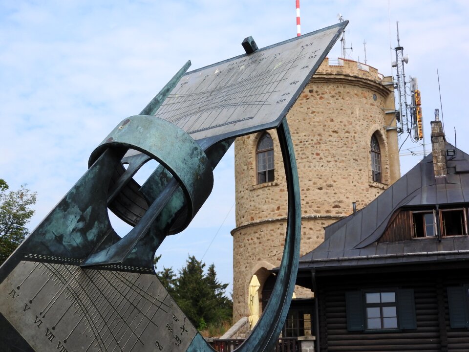 Solar calendar kleť hill bohemia