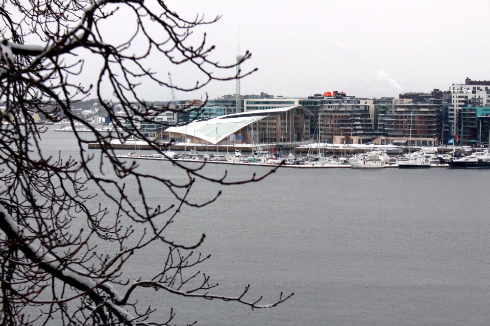 Oslofjord city scandinavia