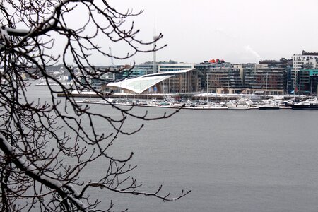 Oslofjord city scandinavia photo