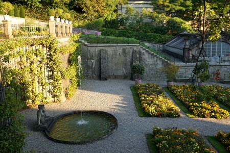 Zurich garden castle