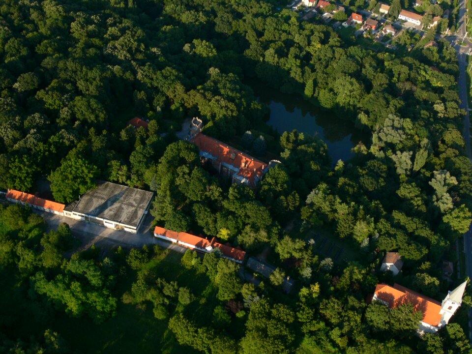 From top to bottom arieal view park