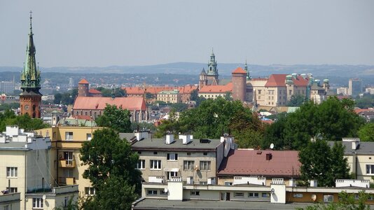 The old town architecture wawel