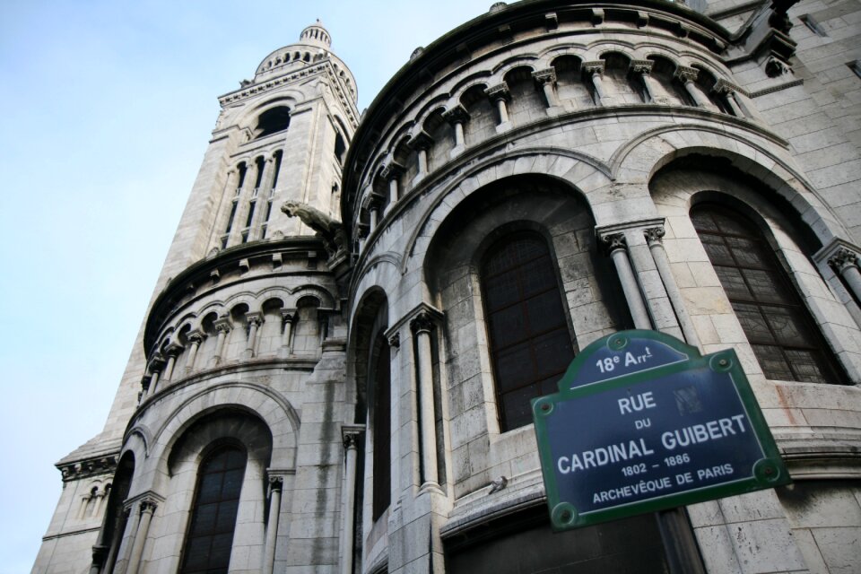 Paris montmartre sacré-coeur photo