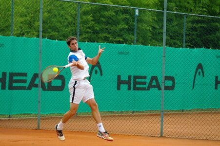 Tennis shot racket