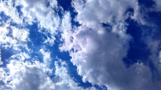 Blue weather nature