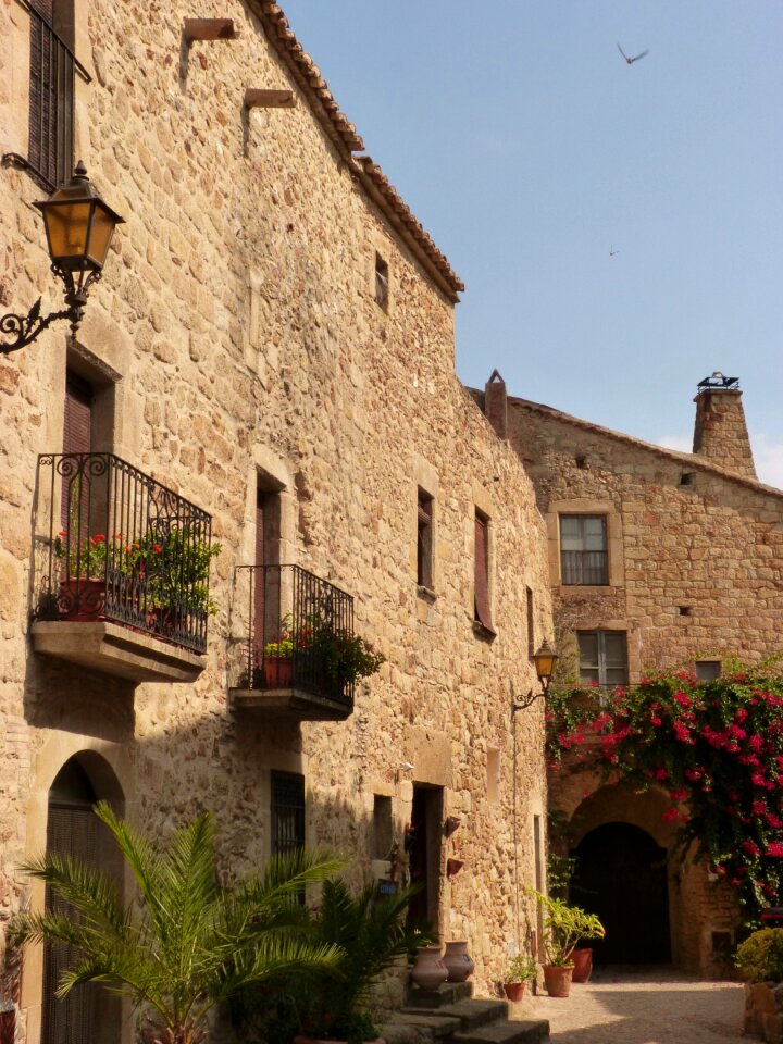 Medieval village pals empordà