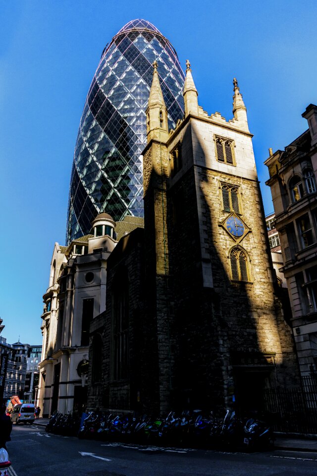 City architecture building