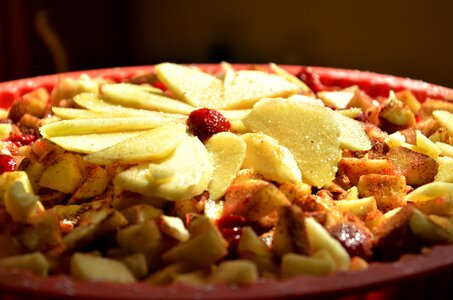 Fruits dessert pastry photo