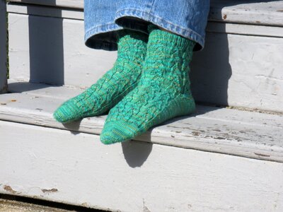 Yarn knit handmade