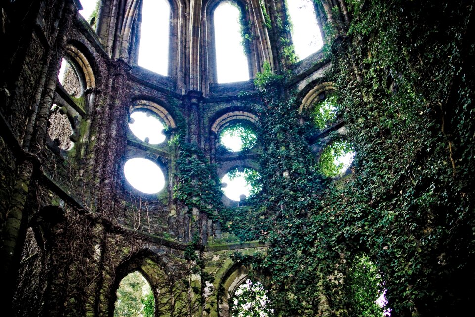Romantic architecture atmosphere