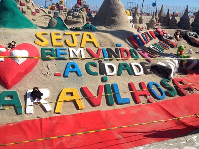 Landscape beira mar beach photo