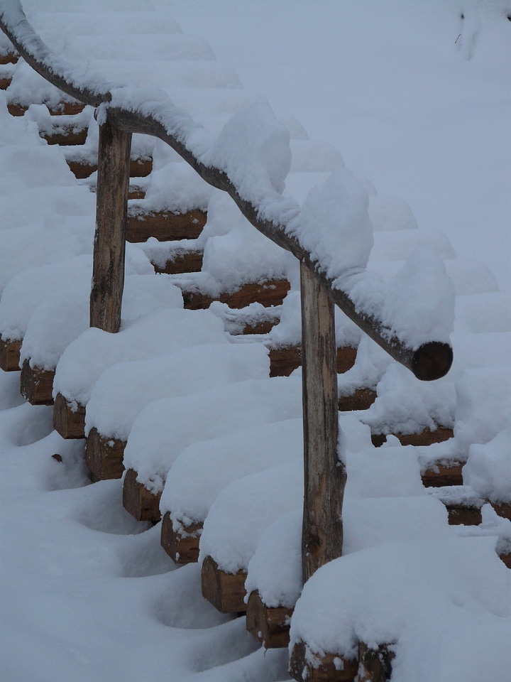 Snowy snow ice