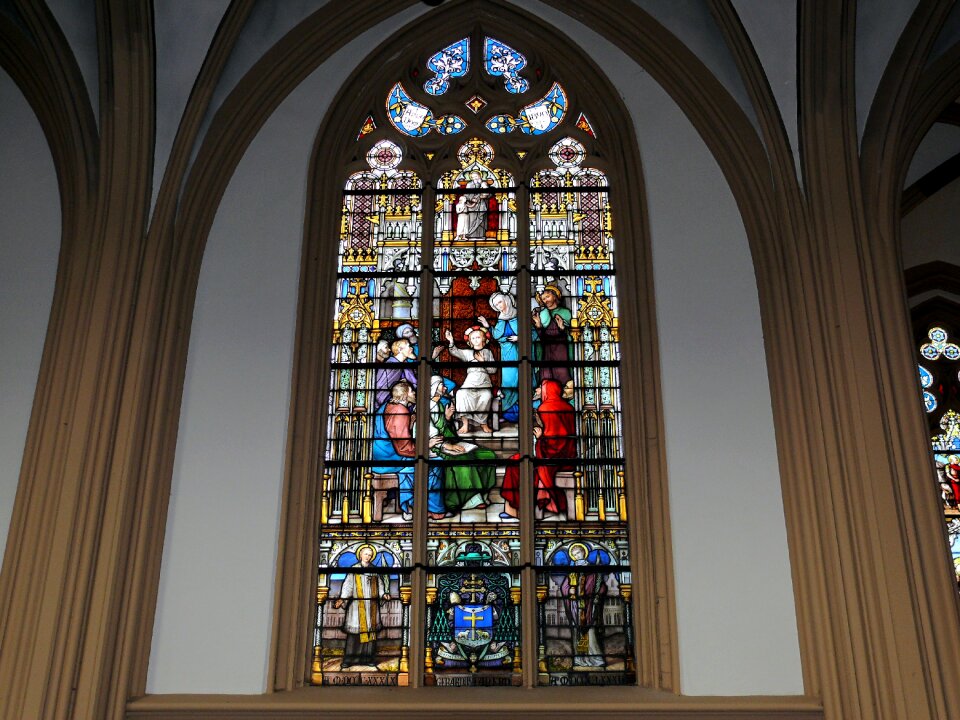 Church stained glass window stained glass