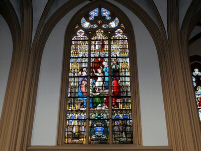 Church stained glass window stained glass