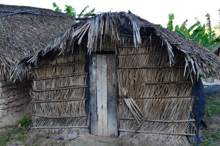Barn clay straw