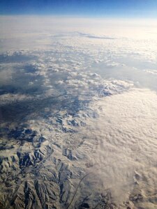 Place it's in the air clouds