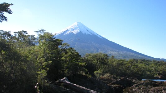 Volcano llanquihue chile nature