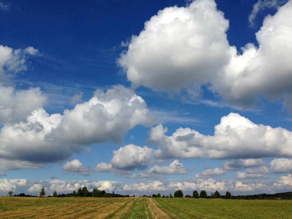 Landscape clouds sky