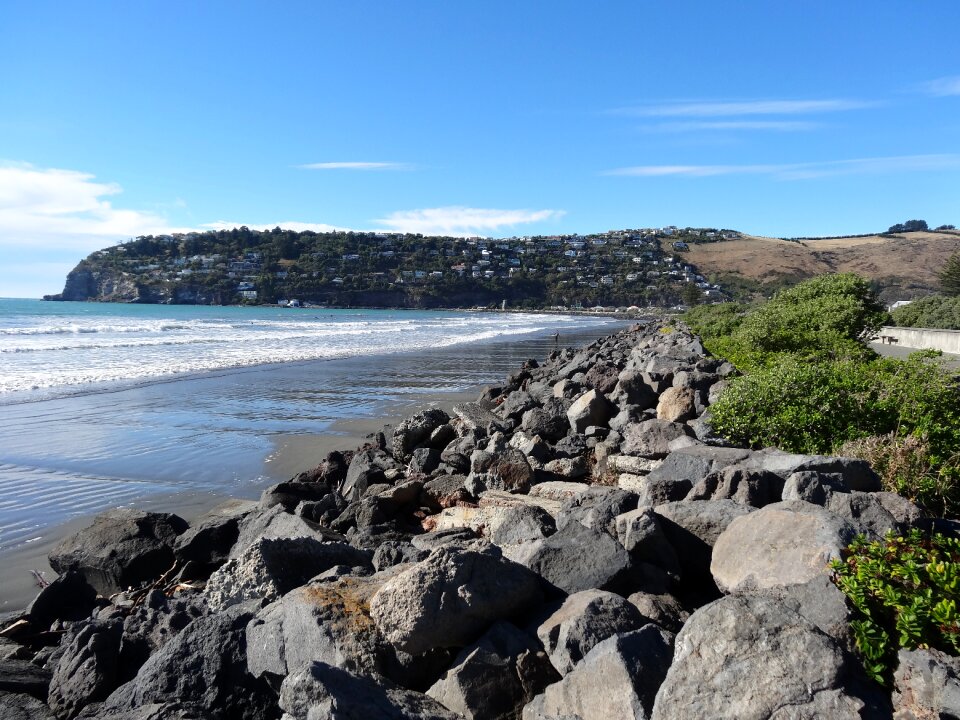 New zealand beach seaside