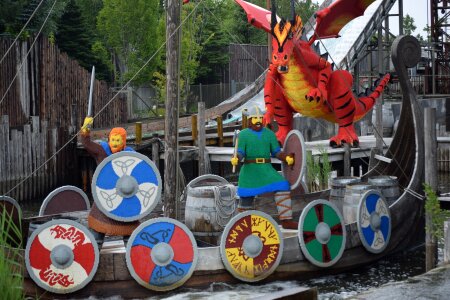 Denmark billund viking ship