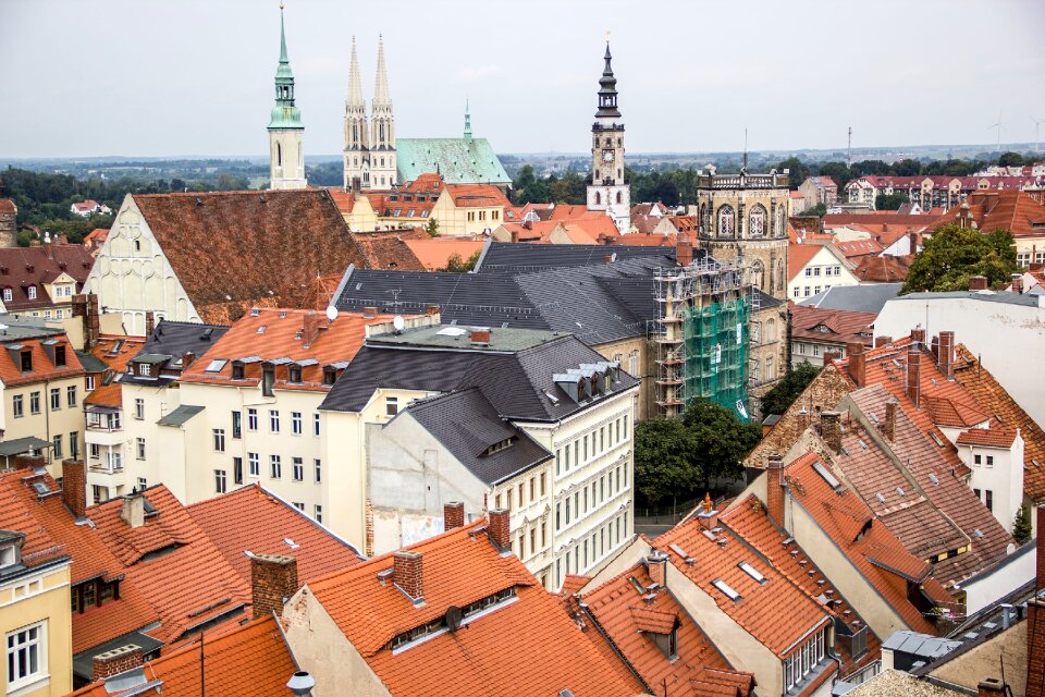 Görlitz city houses