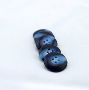 Blue sewing