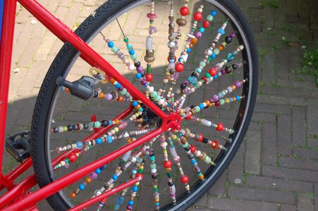 Rear wheel bicycle wheel