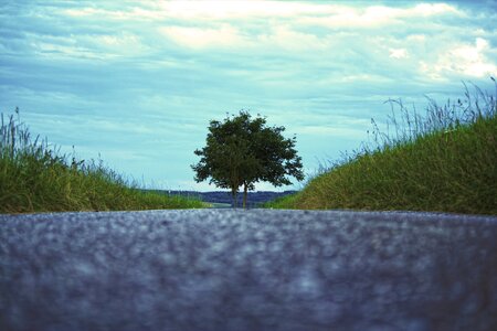 Away asphalt landscape photo