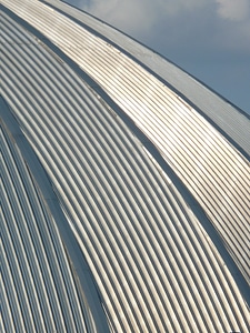 Metal shine architecture photo