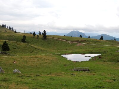 Mala planina lake nature