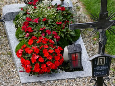 Austria god's acre mourning