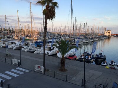 Boats yachts promenade