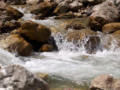 River river rocks stream photo