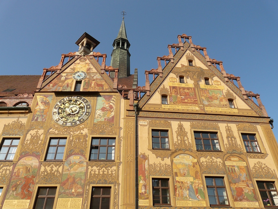 Architecture town hall ulm