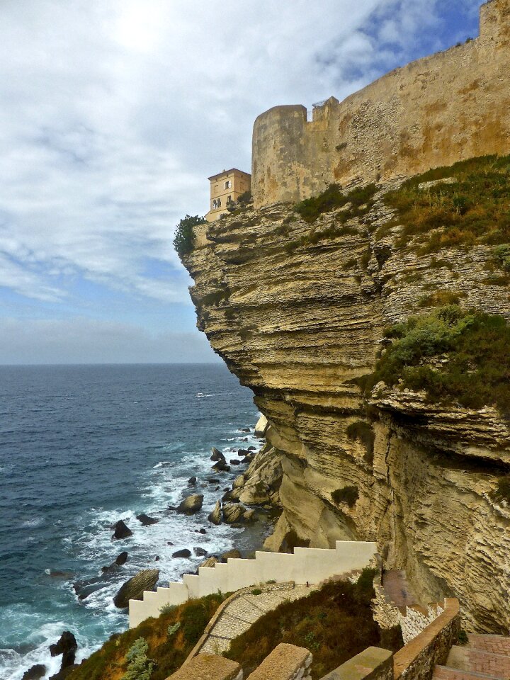 Seascape coastal citadel