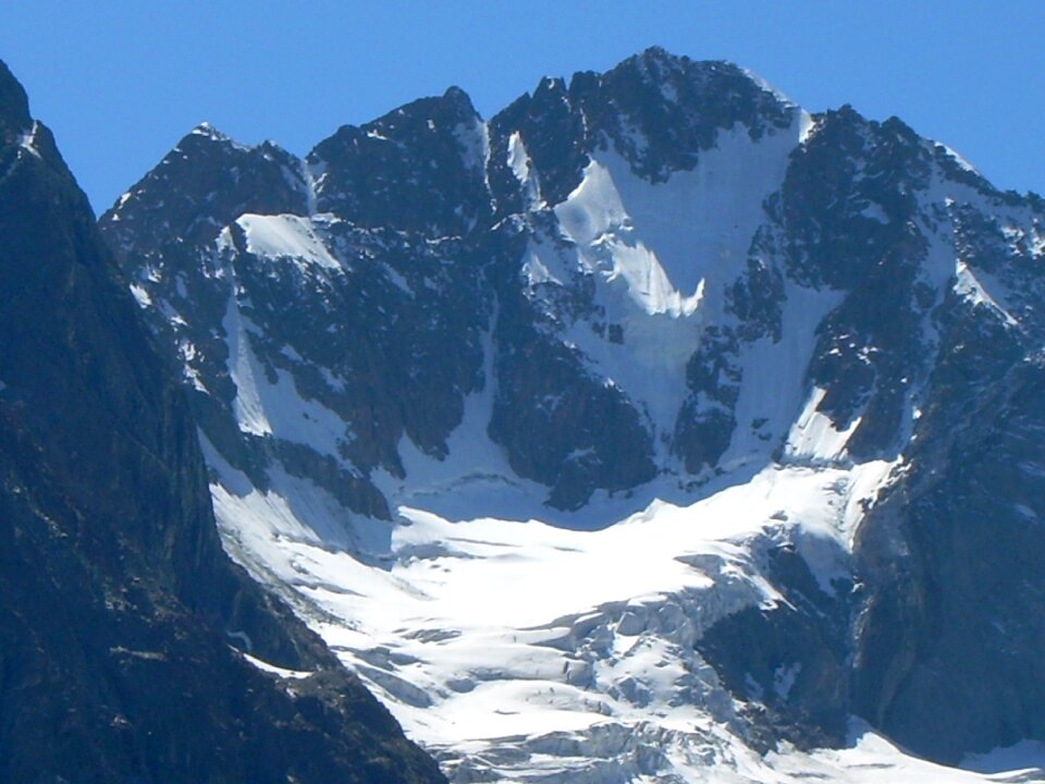 Alps trekking mountains photo