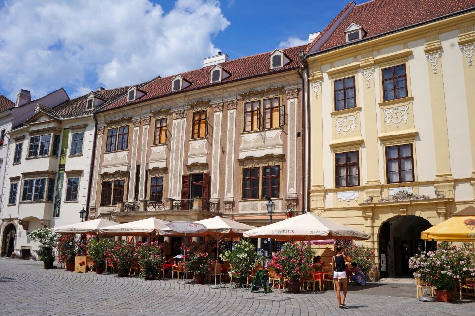 Main square building downtown