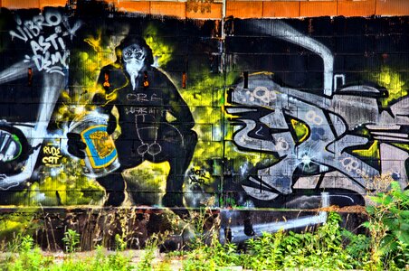 Art hauswand painting