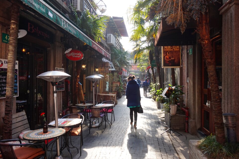 Tien zu fang landscape alley