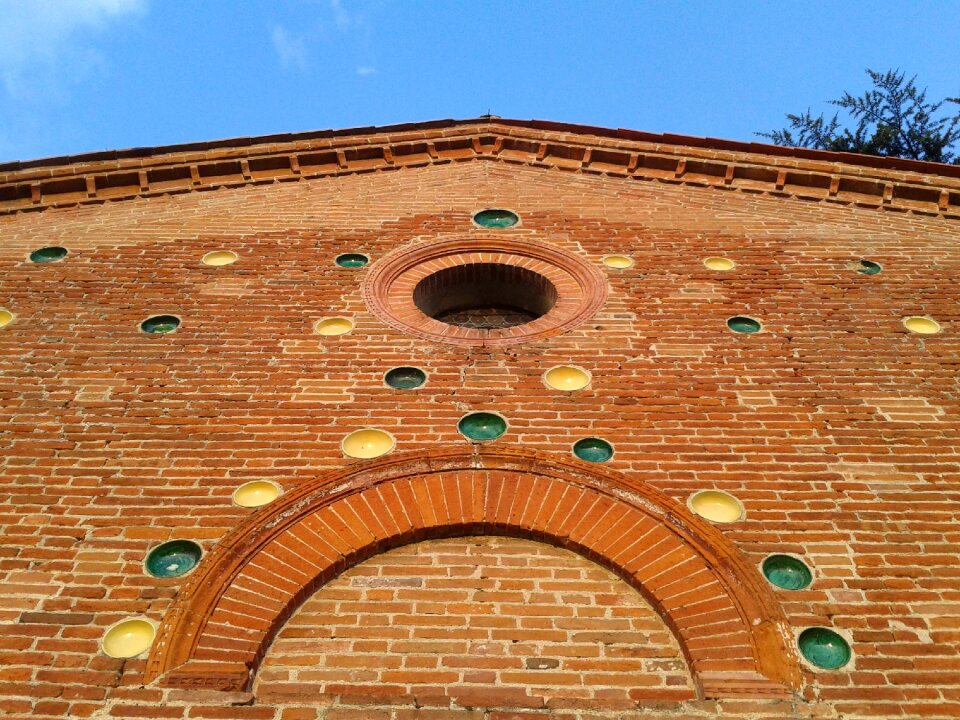 Tuscany facade church