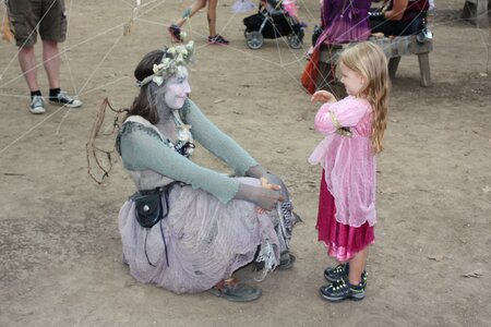 Festival story spider web
