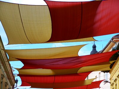 Stretched canvases color screens pecs
