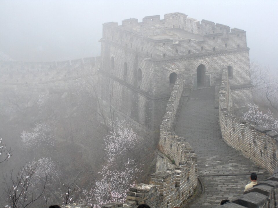 Wall china cloud