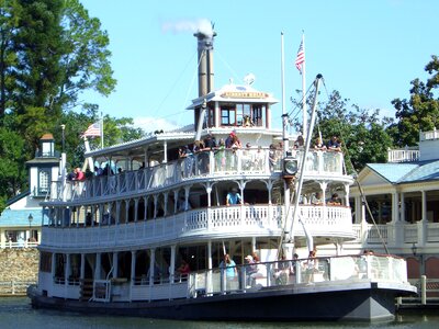 Steam boat vessel photo