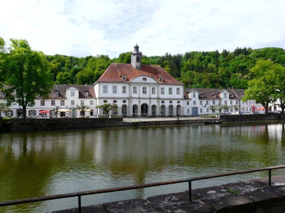 Riverside hotel village