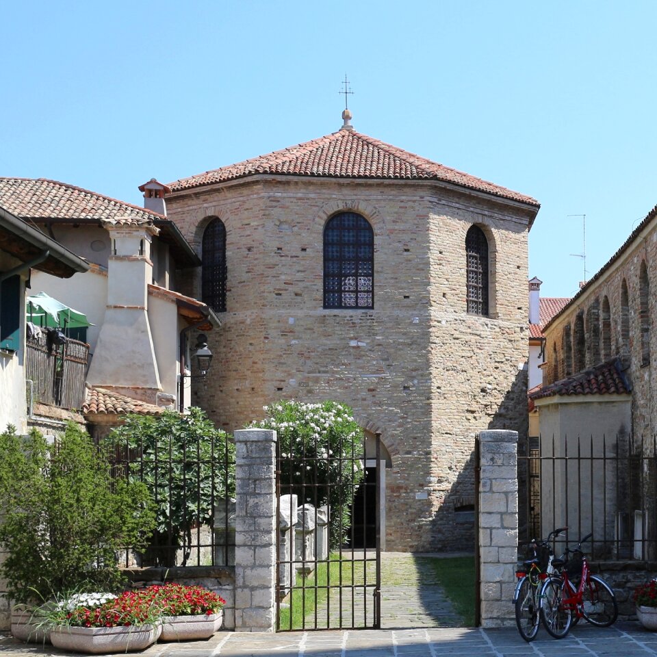 Historic center summer adriatic sea