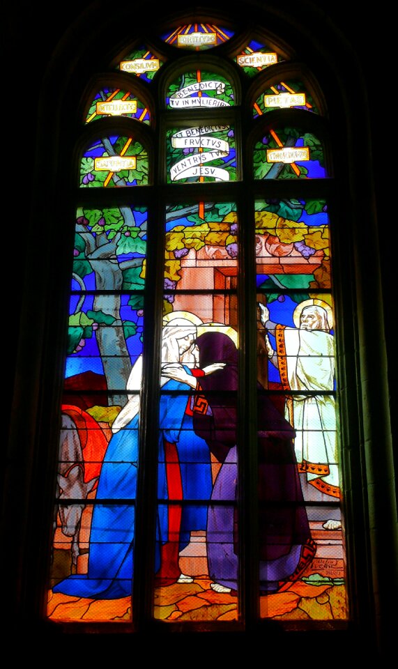 Stained glass lannion france