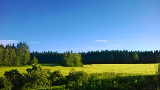 Sky landscape summer photo