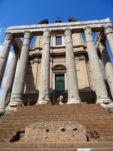 Columns roman forum italy photo