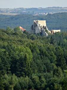 Castle monument the ruins of the